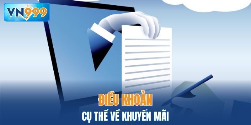 Điều khoản VN999 cụ thể về khuyến mãi